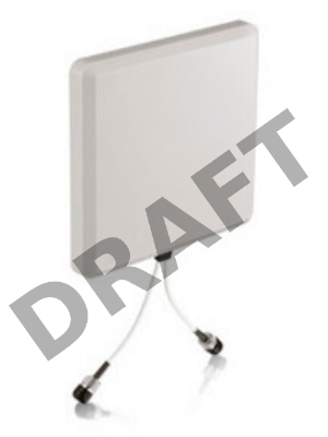 Антенна Zyxel (ANT1313) 2,4 ГГц 13 dBi направленная Wi-Fi антенна MIMO с двумя разъемами N-type для городской сети