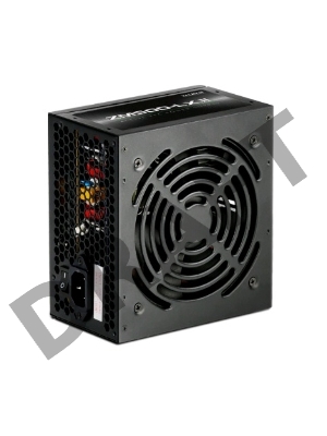Блок питания Zalman ZM500-LXII <500W, (20+4+4+4) pin, 2x(6+2) pin, 6xSATA, 3xMolex, 12 см, кабель питания, 84%, Active P