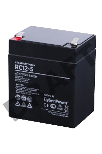 Батарея SS CyberPower RC 12-5 / 12 В 5 Ач Battery CyberPower Standart series RC 12-5 / 12V 5 Ah