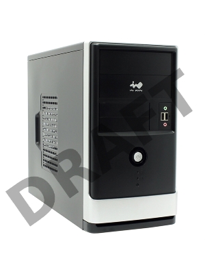 Корпус Mini Tower InWin EMR002 Black/Graphite 500W RB-S500HQ7-0  U2.0*2+A(HD) mATX