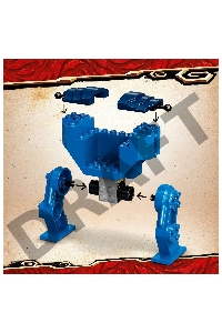 Конструктор Lego Ninjago Jay`s Electro Mech пластик (71740)