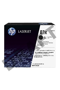 Тонер Картридж HP 81X CF281X черный для HP LJ Pro M630dn/f/h/z (25000стр.)
