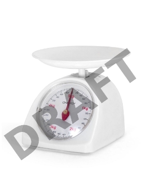 Весы кухонные механические ENERGY EN-405МК,белые