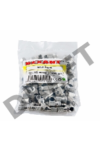 РАЗЪЕМ  F-разъем  для SAT  (с резиновым уплотнителем) Rexant