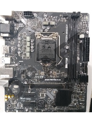 (Из ремонта, рабочая, гарантия 14 дней, не комплект,OEM) Материнская плата MSI H310M PRO-VDH PLUS / Intel H310 LGA1151 2xDDR4-2666 1xPCIEX16 2xPCIEX1 4xSATA 4xUSB3.1 6xUSB2.0 VGA DVI HDMI mATX / RTL