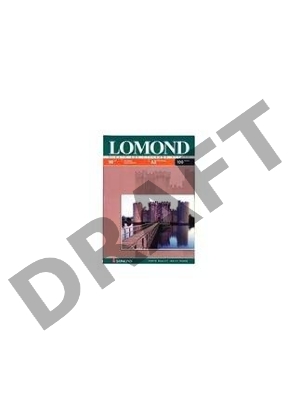 Фотобумага LOMOND Односторонняя Матовая, 90г/м2,A3 (29,7X42)/100л. для струйной печати