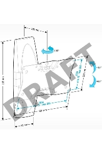 Кронштейн Holder LCDS-5062 белый    