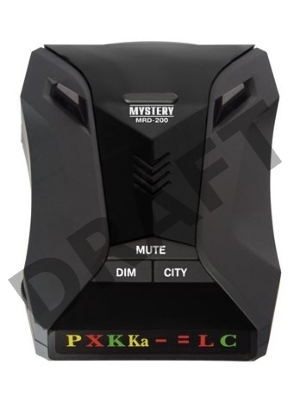 Радар-детектор Mystery MRD-200S