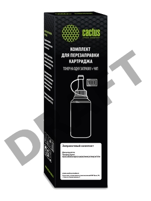 Тонер Cactus CS-RK-MLT-D111L черный туба 60гр. с чипом для принтера Samsung Xpress M2022/M2020/M2021/M2020W/M2070/M2070FW