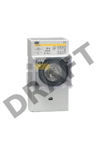 Таймер ТЭМ181 аналоговый 16А 230В на DIN-рейку ИЭК