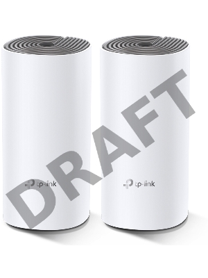 Роутер TP-LINK DECO E4(2-PACK) AC1200 Домашняя Mesh Wi-Fi система