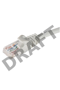 Коммутационный шнур (патч-корд), кат.5Е FTP, 1м, серый ITK