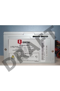 Блок питания Qdion ATX 350W Q-DION QD350 (24+4+4pin) 120mm fan 3xSATA