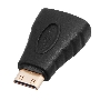 Переходник штекер mini HDMI - гнездо HDMI  REXANT