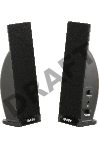 Колонки Sven 230 2.0 черный 4Вт