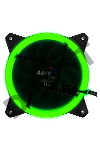 Вентилятор Aerocool REV RGB , 120x120x25мм, 16,8 млн. цветов, RGB подсветка в виде двойного кольца, 3-Pin, 1200 об/мин, 41,3 CFM, 15,1 дБА