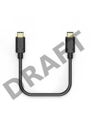 Кабель Hama 00183331 USB Type-C (m) USB Type-C (m) 1м черный