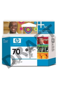 Картридж струйный HP C9407A черный/светло-серый печатающая головка для HP PS Pro b9100/DJ Z2100/Z3100