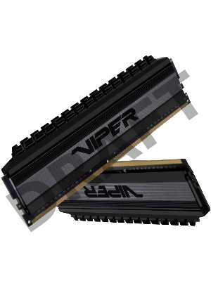 Оперативная память DDR 4 DIMM 16Gb (8GBx2) PC24000, 3000Mhz, PATRIOT BLACKOUT Kit (PVB416G300C6K) (retail)