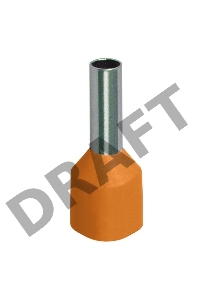 Наконечник-гильза изол. Е0508 (уп.100шт) ИЭК UGN10-D05-02-08
