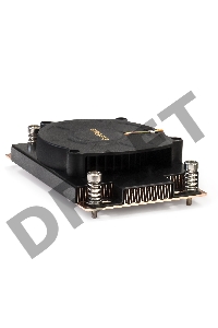 Кулер ExeGate EX293435RUS ESNK-P0062AP4.PWM.1U.SP3.Cu (радиальный (улитка), медный, 1U, LGA SP3, TDP 230W, PWM, 1500-6600RPM, 2 ball bearing, 4pin, 64db, на винтах, с термопастой, Retail box)