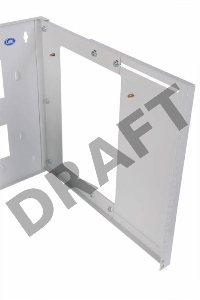 Кронштейн настенный 3U, регулируемая глубина 300-450 мм  КНО-М-3U