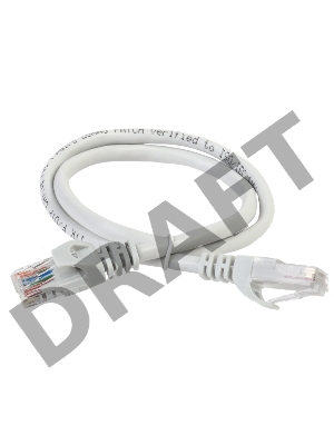 Коммутационный шнур (патч-корд), кат.6 UTP, LSZH, 1м, серый Коммутационный шнур (патч-корд), кат.6 UTP, LSZH, 1м, серый