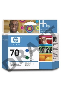 Печатающая головка HP C9408A cyan/green DJ Z2100/Z3100 PS Pro B9100