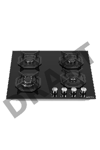 Газовая панель MAUNFELD EGHG.64.23CB/G