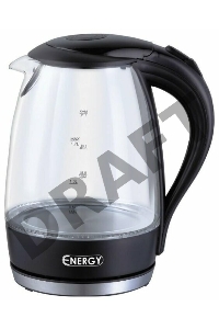 Чайник электрический ENERGY E-262 черный, 1,7л, 1850-2200Вт (в уп. 6шт)