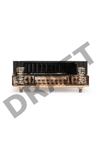 Кулер ExeGate EX293435RUS ESNK-P0062AP4.PWM.1U.SP3.Cu (радиальный (улитка), медный, 1U, LGA SP3, TDP 230W, PWM, 1500-6600RPM, 2 ball bearing, 4pin, 64db, на винтах, с термопастой, Retail box)