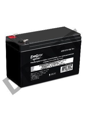 Батарея ExeGate ES252436RUS DT 1207/EXS1270 (12V 7Ah), клеммы F1