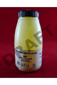 Тонер HP CP 1025/M176//M177/M275 Yellow, химический (фл. 26г) B&W Premium (Mitsubishi) фас. России