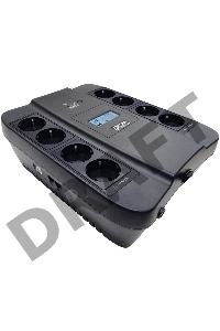 Источник бесперебойного питания Powercom Spider SPD-1100U LCD 605Вт 1100ВА черный