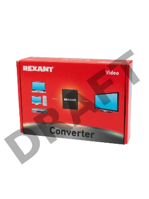 Конвертер BNC + S-video на VGA  REXANT