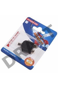 Переходник аудио (гнездо RCA - 2 гнезда RCA), (1шт.)  REXANT