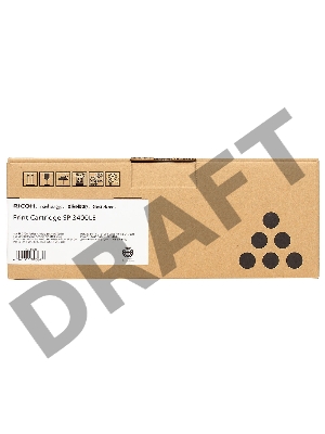 Тонер-картридж Ricoh тип SP3400LE черный для Aficio SP3400N/SP3410DN/SP3400SF/SP3410SF/Aficio SP3500N/SP3510DN/SP3500SF/SP3510SF 2500 отпечатков