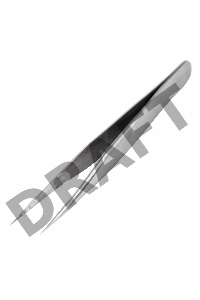 Пинцет прямой 120 мм (блистер) REXANT