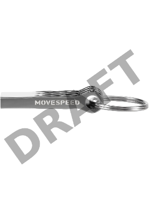 Накопитель USB2.0 16GB Move Speed YSUSY серый металл