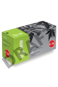 Тонер Картридж Cactus CS-E16 черный для Canon FC100 200 300 Series PC800 Series (2000стр.)