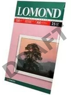 Фотобумага Lomond 0102043 A4/150г/м2/25л./белый глянцевое для струйной печати