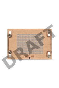 Кулер ExeGate EX293435RUS ESNK-P0062AP4.PWM.1U.SP3.Cu (радиальный (улитка), медный, 1U, LGA SP3, TDP 230W, PWM, 1500-6600RPM, 2 ball bearing, 4pin, 64db, на винтах, с термопастой, Retail box)