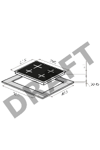 Газовая панель MAUNFELD EGHG.64.23CB/G