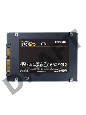 Твердотельный диск 4TB Samsung 870 QVO, V-NAND, 2.5