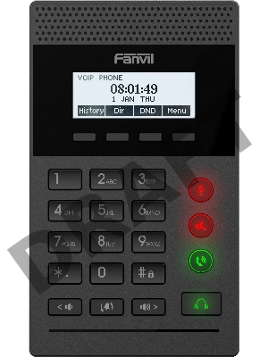 Телефон IP Fanvil X2C черный