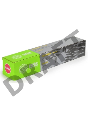 Тонер-картридж Cactus CS-O301Y для OKI C301/321 жёлтый 1500 страниц