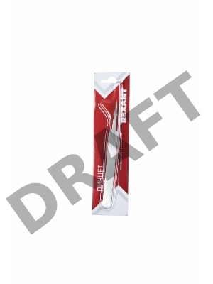 Пинцет прямой с острыми кончиками 120 мм REXANT