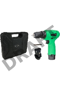 Дрель-шуруповерт Zitrek Green12-Li аккум. патрон:быстрозажимной (кейс в комплекте) (063-4072)