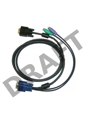 Кабель KVM D-Link DKVM-IPCB5 для устройств DKVM-IP1/IP8, длина 5м