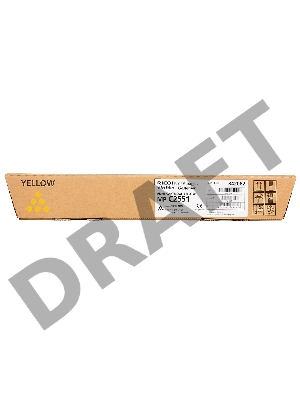 Тонер-картридж жёлтый тип MPC2551HE для Ricoh Aficio MPC2050/C2550/С2051/С2551 (9500стр)